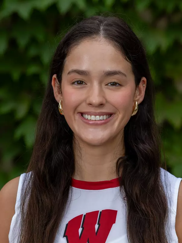 Wisconsin Badgers 2024 Volleyball headshot of CC Crawford (9), Aug. 29, 2024, in Madison, Wis. (Photo by David Stluka/Wisconsin Athletic Communications)