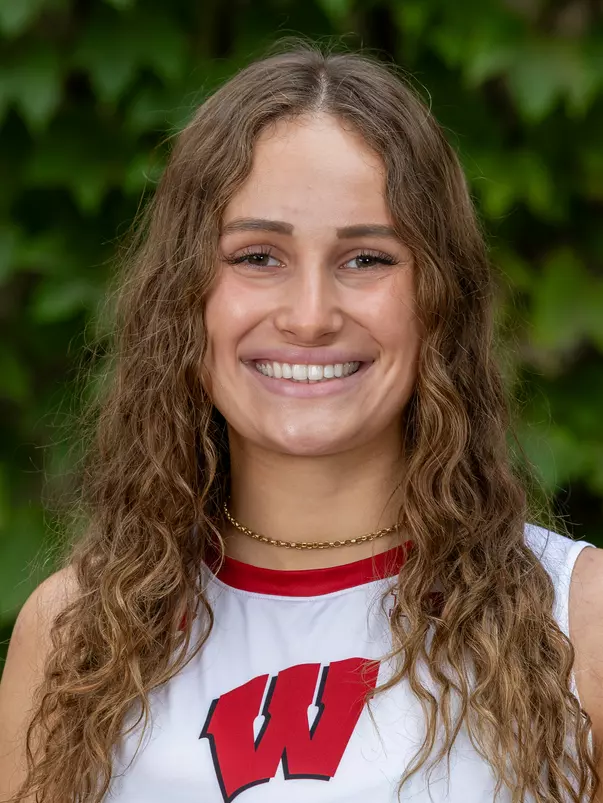 Wisconsin Badgers 2024 Volleyball headshot of Morgan Van Wie (8), Aug. 29, 2024, in Madison, Wis. (Photo by David Stluka/Wisconsin Athletic Communications)