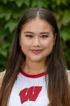 Wisconsin Badgers 2024 Volleyball headshot of Maile Chan (18), Aug. 29, 2024, in Madison, Wis. (Photo by David Stluka/Wisconsin Athletic Communications)