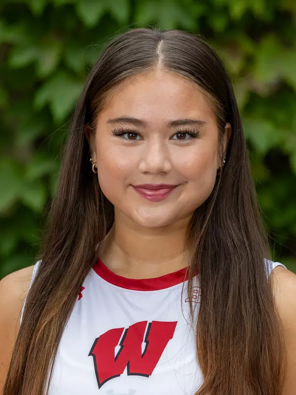 Wisconsin Badgers 2024 Volleyball headshot of Maile Chan (18), Aug. 29, 2024, in Madison, Wis. (Photo by David Stluka/Wisconsin Athletic Communications)