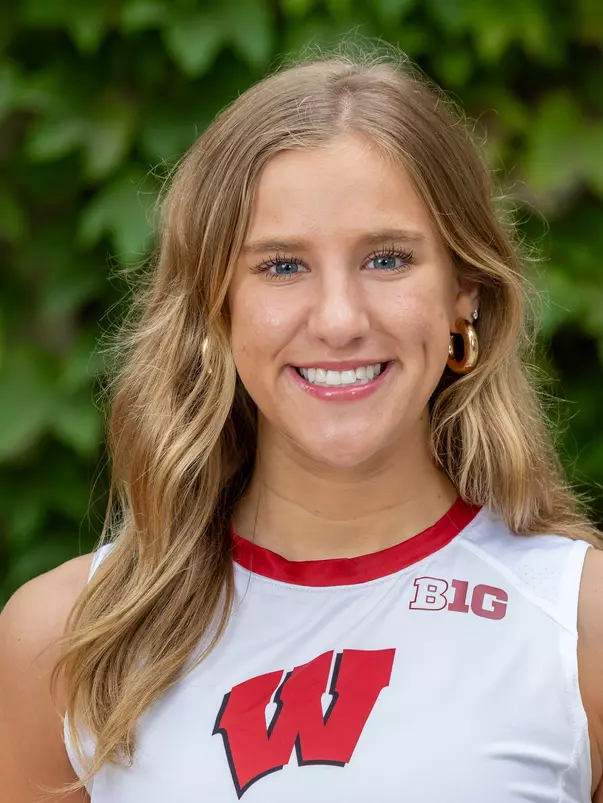Wisconsin Badgers 2024 Volleyball headshot of Lola Schumacher (30), Aug. 29, 2024, in Madison, Wis. (Photo by David Stluka/Wisconsin Athletic Communications)