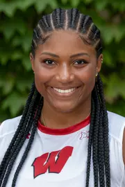 Wisconsin Badgers 2024 Volleyball headshot of Devyn Robinson (10), Aug. 29, 2024, in Madison, Wis. (Photo by David Stluka/Wisconsin Athletic Communications)
