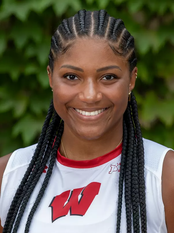Wisconsin Badgers 2024 Volleyball headshot of Devyn Robinson (10), Aug. 29, 2024, in Madison, Wis. (Photo by David Stluka/Wisconsin Athletic Communications)
