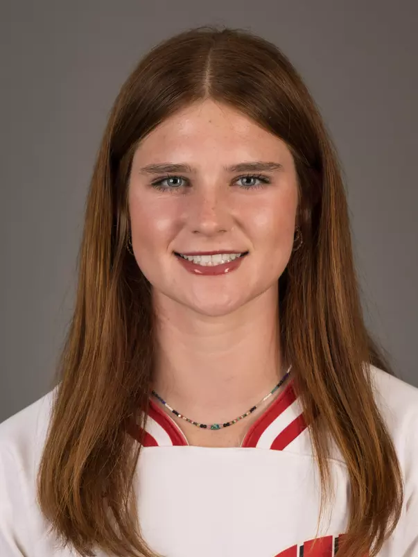 Jaclyn Showalter of the University of Wisconsin softball team poses for his headshot September 4, 2024 in Madison, Wisconsin.
Photo by Tom Lynn/Wisconsin Athletic Communications