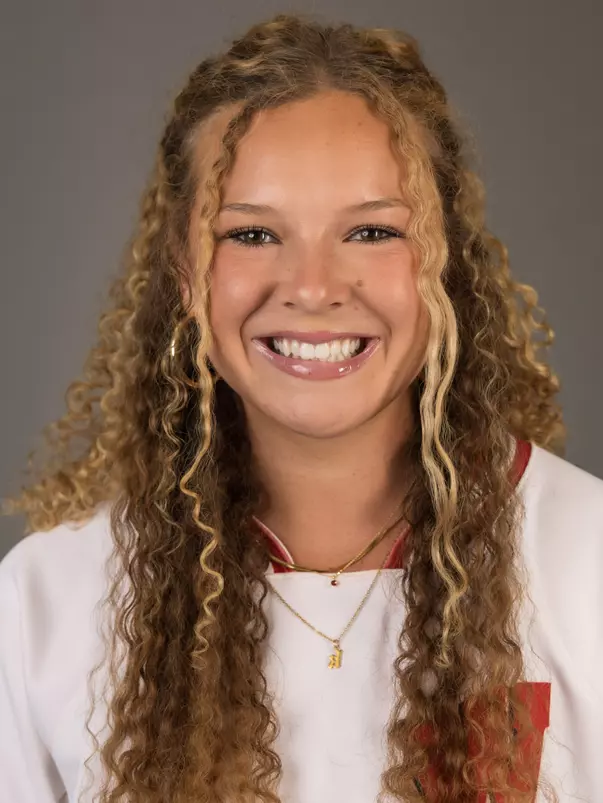 Kate Linkletter of the University of Wisconsin softball team poses for his headshot September 4, 2024 in Madison, Wisconsin.
Photo by Tom Lynn/Wisconsin Athletic Communications