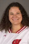 Molly Jacobson of the University of Wisconsin softball team poses for his headshot September 4, 2024 in Madison, Wisconsin.
Photo by Tom Lynn/Wisconsin Athletic Communications