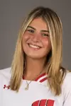 Jordan felci of the University of Wisconsin softball team poses for his headshot September 4, 2024 in Madison, Wisconsin.
Photo by Tom Lynn/Wisconsin Athletic Communications
