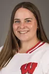 Eden Dempsey of the University of Wisconsin softball team poses for his headshot September 4, 2024 in Madison, Wisconsin.
Photo by Tom Lynn/Wisconsin Athletic Communications