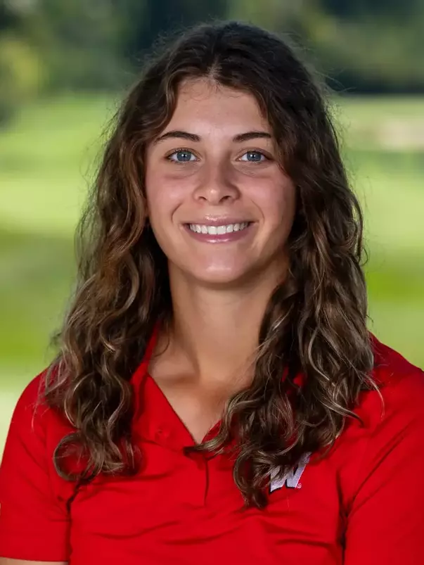 Wisconsin Badgers Alexia Siehl of the women’s golf team, Thurs., Sept. 25, 2025, in Verona, Wis. (Photo by David Stluka/Wisconsin Athletic Communications)
