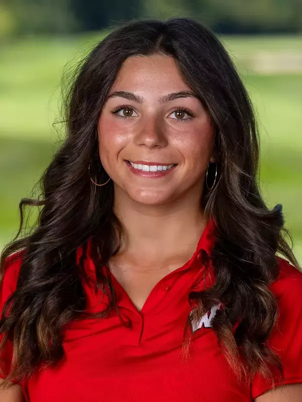 Wisconsin Badgers Elyssa Abdullah of the women’s golf team, Thurs., Sept. 25, 2025, in Verona, Wis. (Photo by David Stluka/Wisconsin Athletic Communications)
