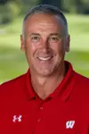 Wisconsin Badgers Head Coach Todd Oehrlein of the women’s golf team, Thurs., Sept. 25, 2025, in Verona, Wis. (Photo by David Stluka/Wisconsin Athletic Communications)