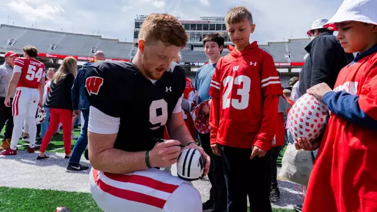 Wisconsin Football Spring Showcase, presented by UW Credit Union