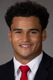 Wisconsin Badgers Football player Doresett Stecker. (Photo by David Stluka/Wisconsin Athletic Communications)