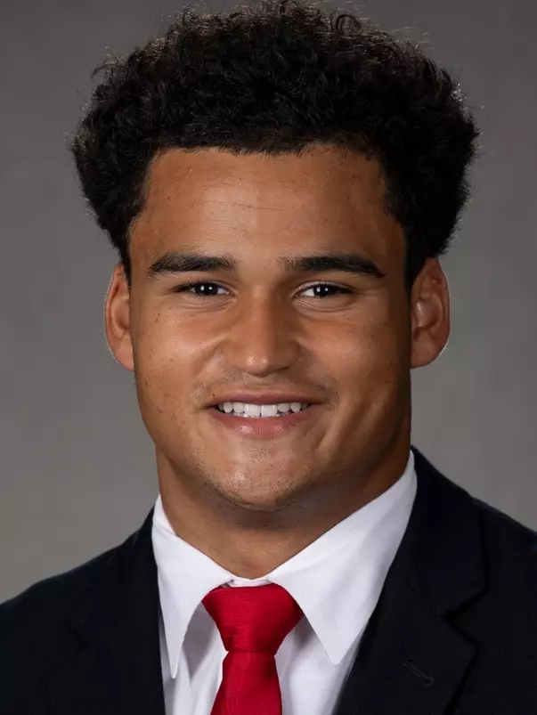 Wisconsin Badgers Football player Doresett Stecker. (Photo by David Stluka/Wisconsin Athletic Communications)