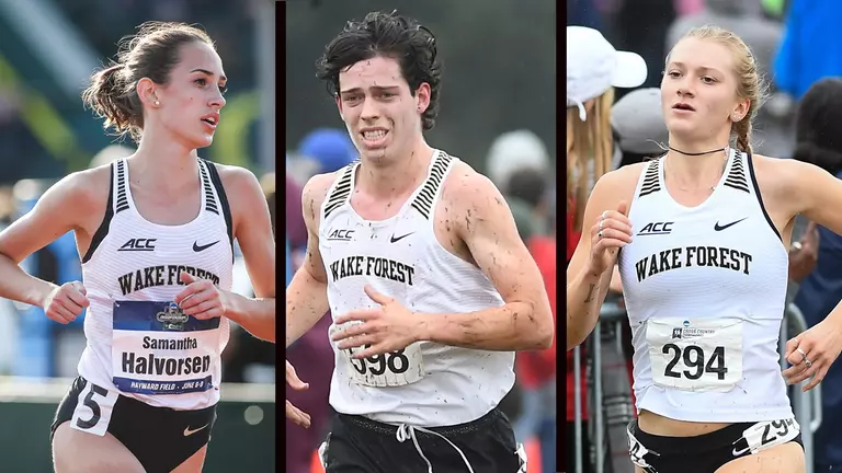 Three Deacs Earn Cross Country All-Academic Honors