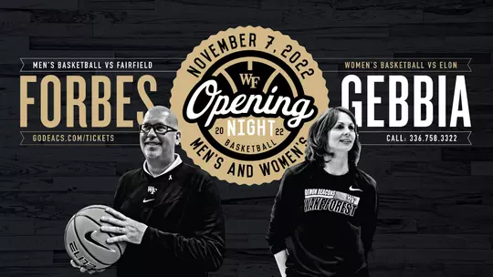 Wake Forest Basketball Opening Night