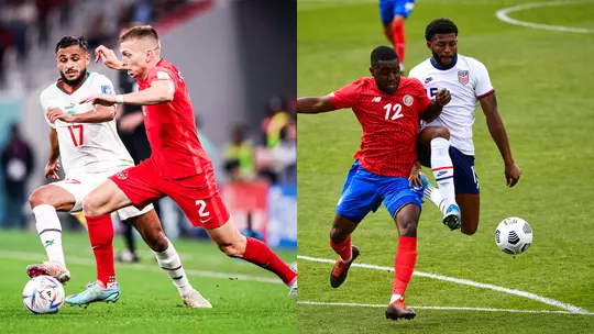 Alistair Johnston and Mark McKenzie Copa America