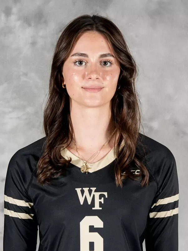 Anya Santrac - 2025 Volleyball on Monday, July 21, 2025 at in Winston-Salem, NC / Wake Forest Athletics photo by Bryce Mitchell