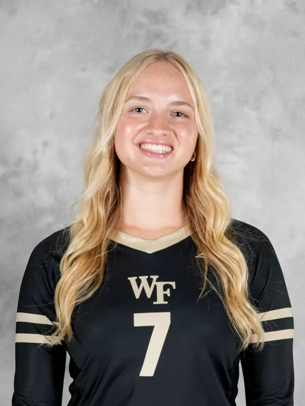 Elena Dragani - 2025 Volleyball on Monday, July 21, 2025 at in Winston-Salem, NC / Wake Forest Athletics photo by Bryce Mitchell