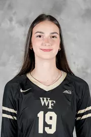 Ivana Cvetkovic - 2025 Volleyball on Monday, July 21, 2025 at  in Winston-Salem, NC / Wake Forest Athletics photo by Bryce Mitchell