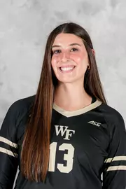 Paige Crawford - 2025 Volleyball on Monday, July 21, 2025 at in Winston-Salem, NC / Wake Forest Athletics photo by Bryce Mitchell