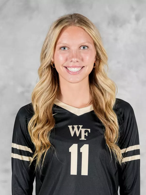 Sadie Poeck - 2025 Volleyball on Tuesday, July 22, 2025 at in Winston-Salem, NC / Wake Forest Athletics photo by Bryce Mitchell
