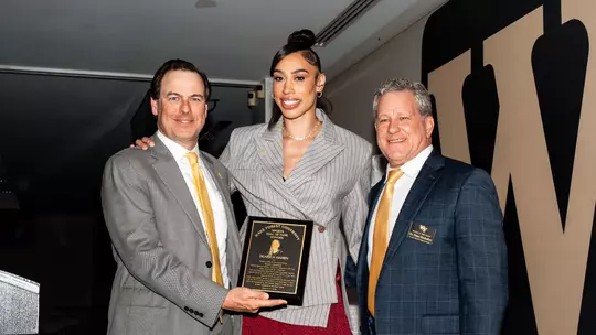 The Class of 2026 is inducted into the Wake Forest Sports Hall of Fame ceremony on Friday, February 27, 2026 at Bridger Fieldhouse in Winston-Salem, NC / Wake Forest Athletics