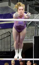 Houghting, McDonald Shine For UW Gymnasts In Arizona