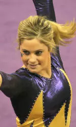Freshman Gymnast Haley Bogart Captures First Place on Balance Beam