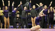 Vaccher Leads Huskies To 195.375 On Senior Night
