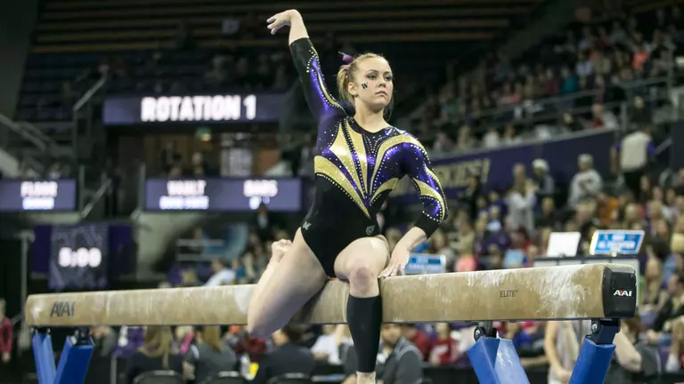 Washington Scores 195.550 At NCAA Regionals
