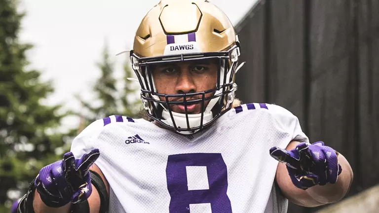 Football Benning Potoa'e Fall Camp