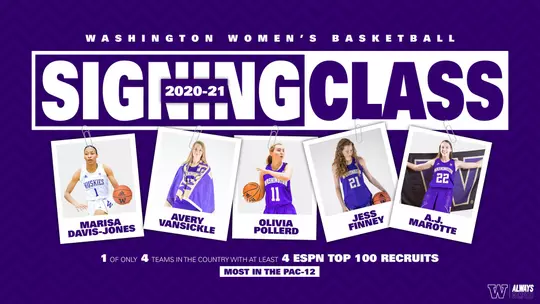 Huskies Sign Top-25 Recruiting Class