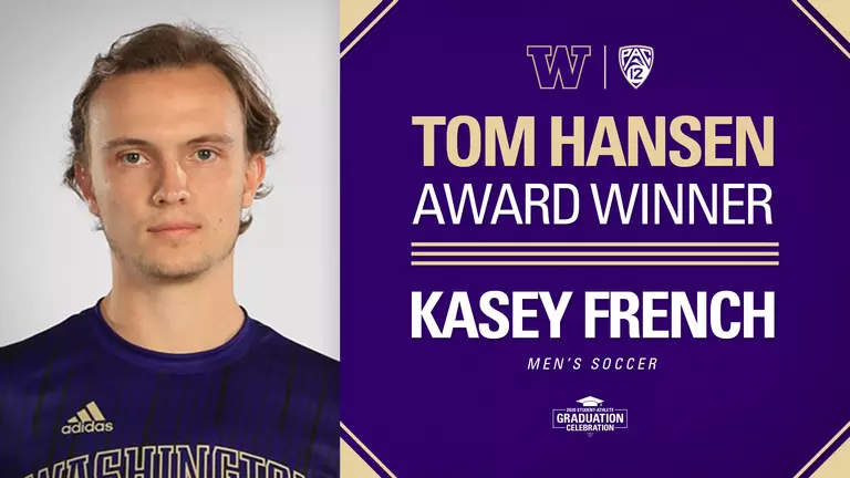 Kasey French Named Tom Hansen Medal Recipient