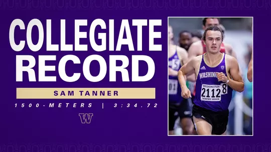 Tanner Breaks Collegiate Record In 1,500-Meters