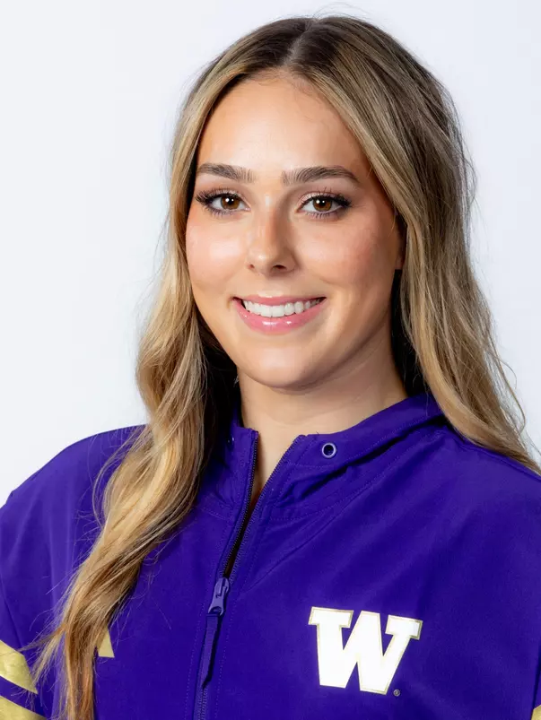 The 2023-24 University of Washington gymnastics team on September 26, 2023. (Photography by Scott Eklund/Red Box Pictures)