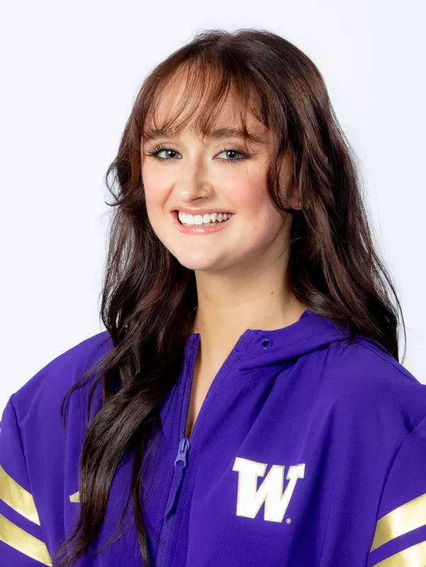 The 2023-24 University of Washington gymnastics team on September 26, 2023. (Photography by Scott Eklund/Red Box Pictures)