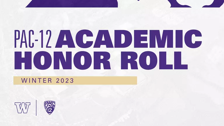 46 Huskies Named to 2023 Pac-12 Winter Academic Honor Roll