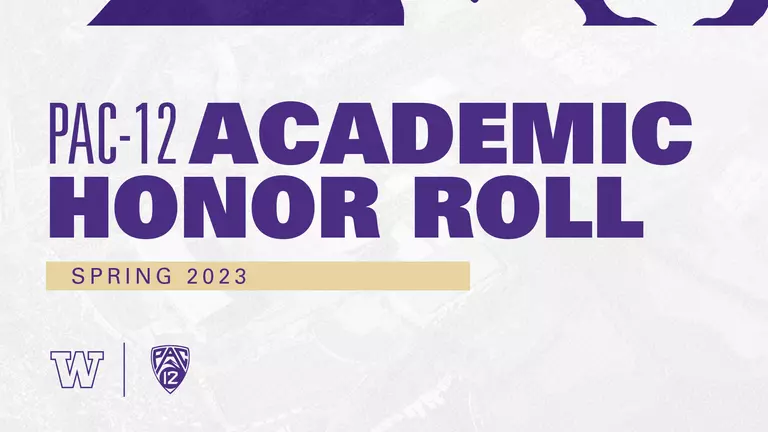 113 Huskies Named to 2023 Pac-12 Spring Academic Honor Roll