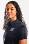 Tayra Eke WBB headshot black polo