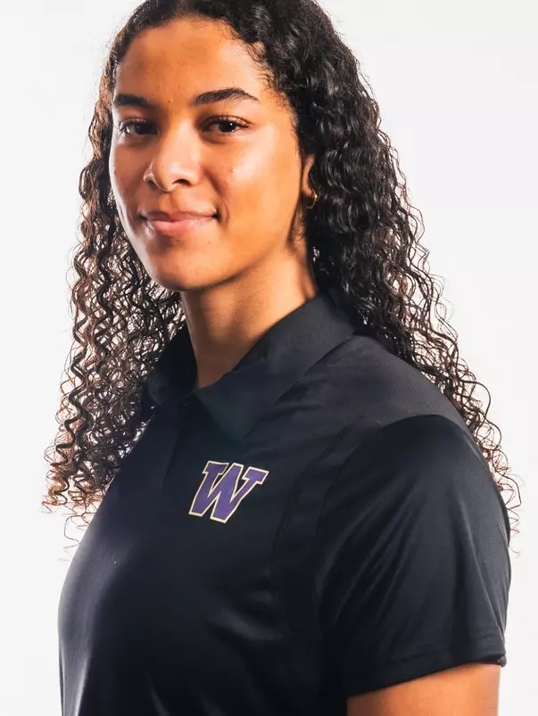 Tayra Eke WBB headshot black polo