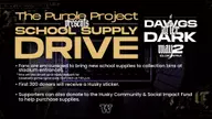 The Purple Project Presents: School Supply Drive At Dawgs After Dark