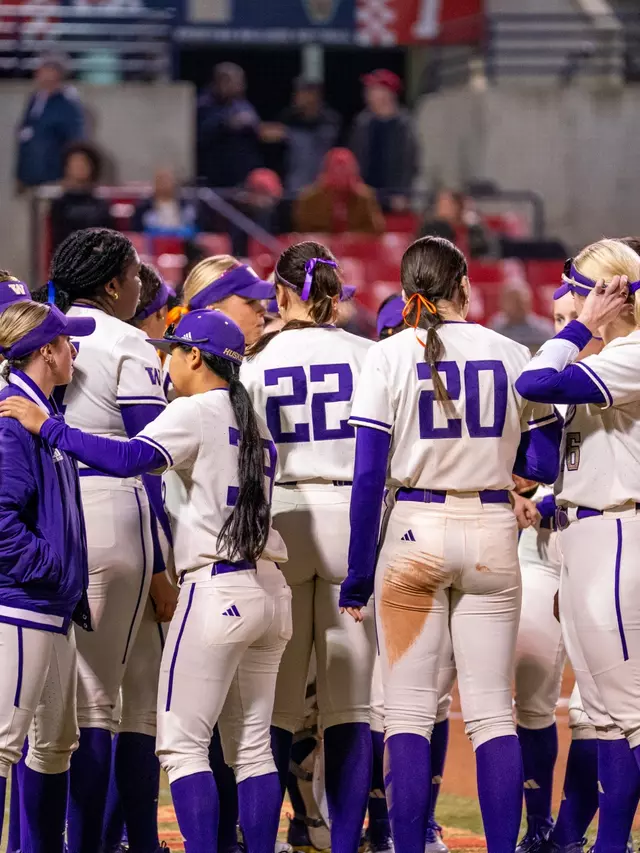 Washington softball at Fresno State (Game 2) on Friday, Feb. 13, 2026