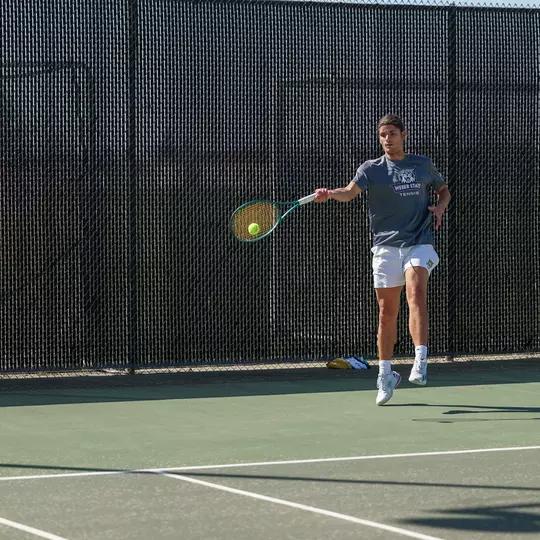 Jordan Coutinho in a match against Eastern Washington in 2025