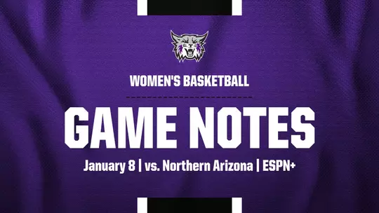 WBB vs. NAU Game Notes