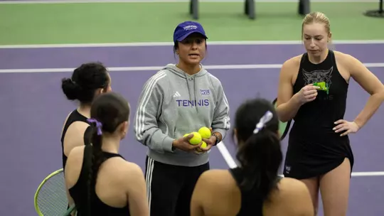 The Wildcats before a match against Utah Tech in 2026