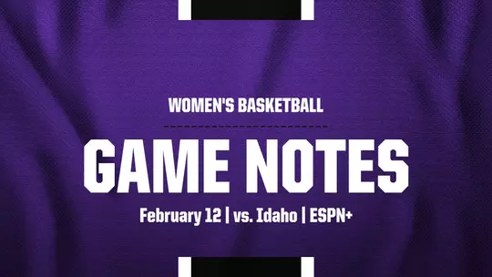 WBB Game Notes