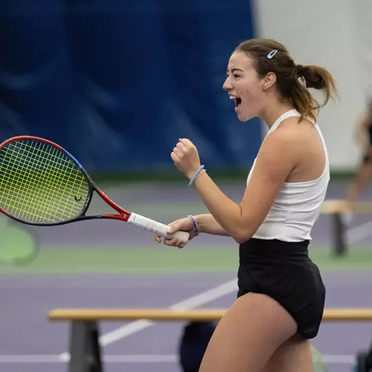 Aleks Bozinovska in a match against Idaho in 2026