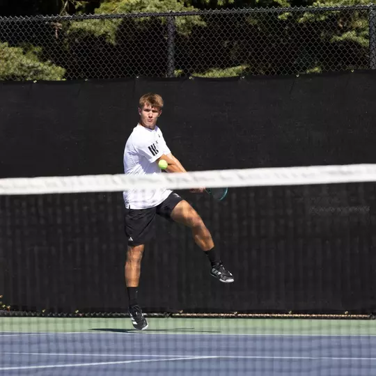 Dawid Scholtz in a match against NAU in 2026