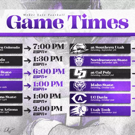2026 Kickoff times